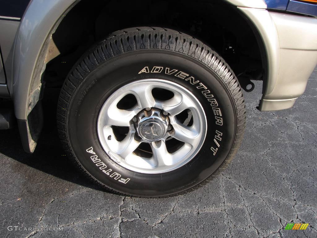 1999 Montero Sport XLS 4x4 - Royal Blue Pearl / Tan photo #21