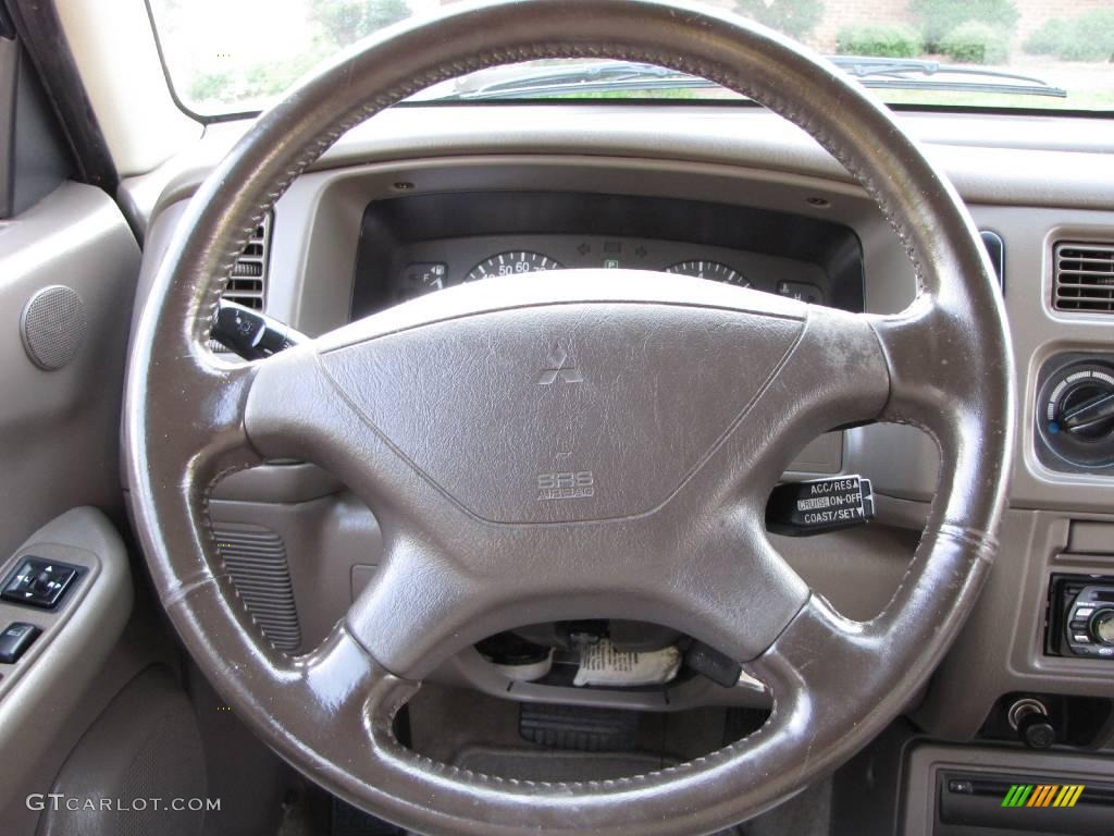 1999 Montero Sport XLS 4x4 - Royal Blue Pearl / Tan photo #39