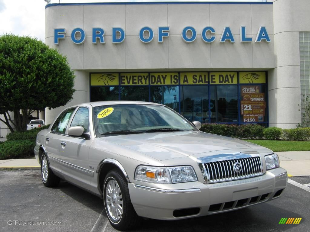 2006 Grand Marquis LS Ultimate - Smokestone Metallic / Light Camel photo #1