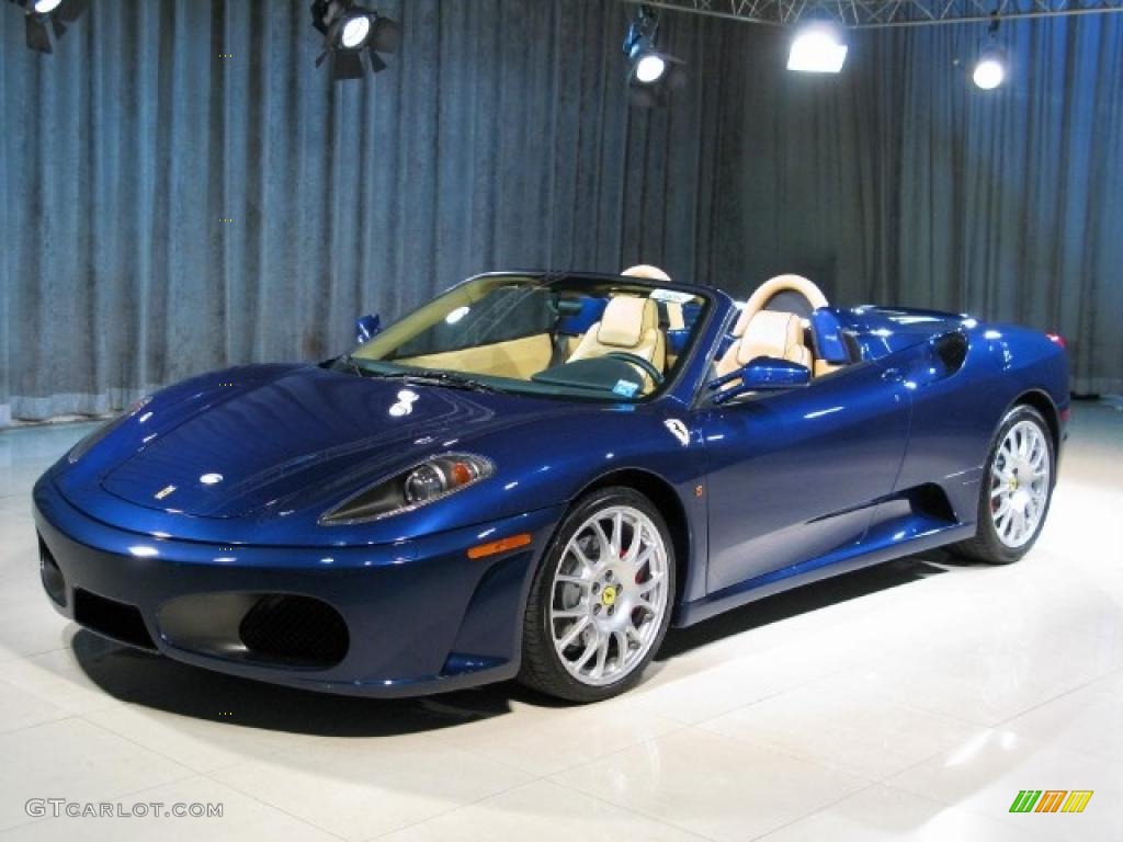 Tour de France Blue 2006 Ferrari F430 Spider Exterior Photo #17654211