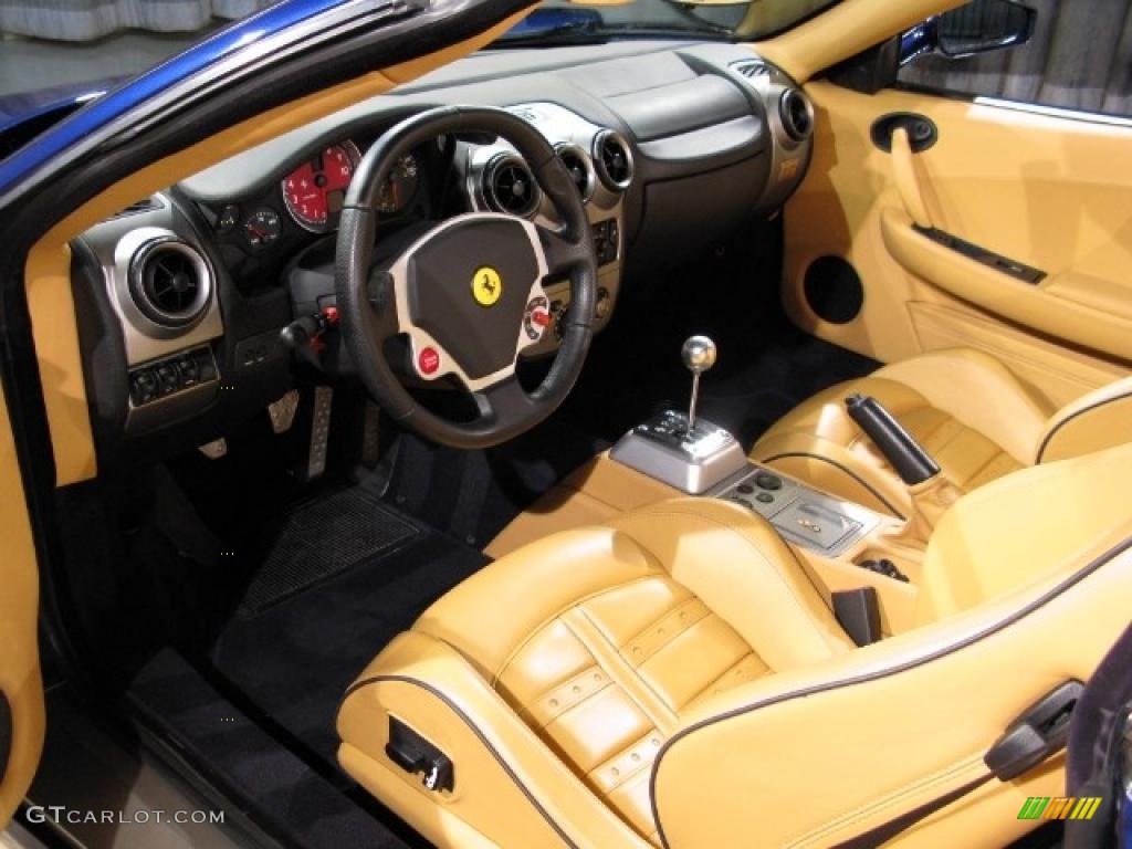 Beige Interior 2006 Ferrari F430 Spider Photo #17654259
