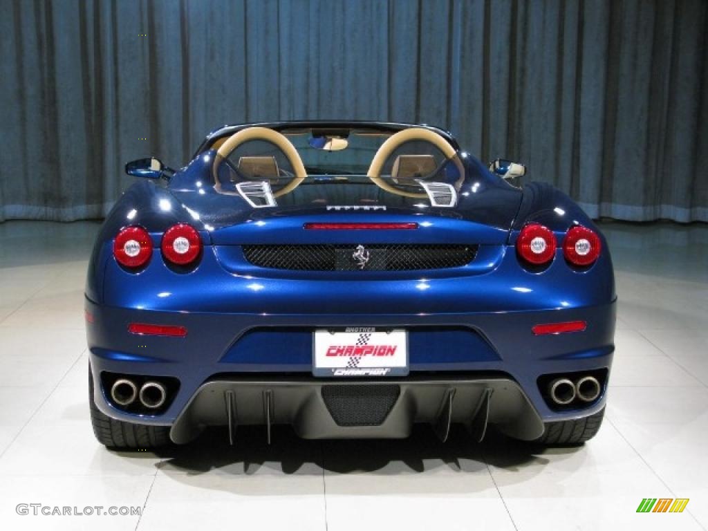 2006 F430 Spider - Tour de France Blue / Beige photo #19
