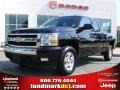 2007 Black Chevrolet Silverado 1500 LT Extended Cab  photo #1