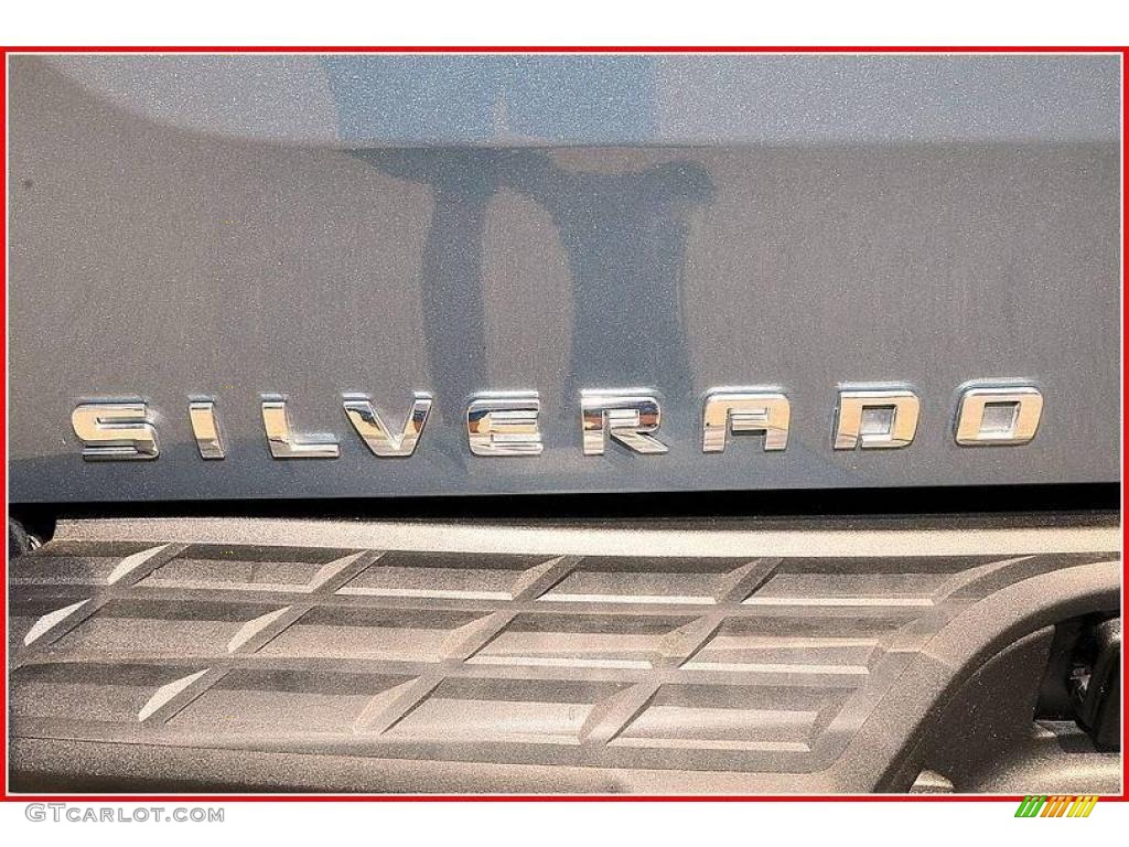 2008 Silverado 1500 LT Crew Cab - Blue Granite Metallic / Light Titanium/Ebony Accents photo #5