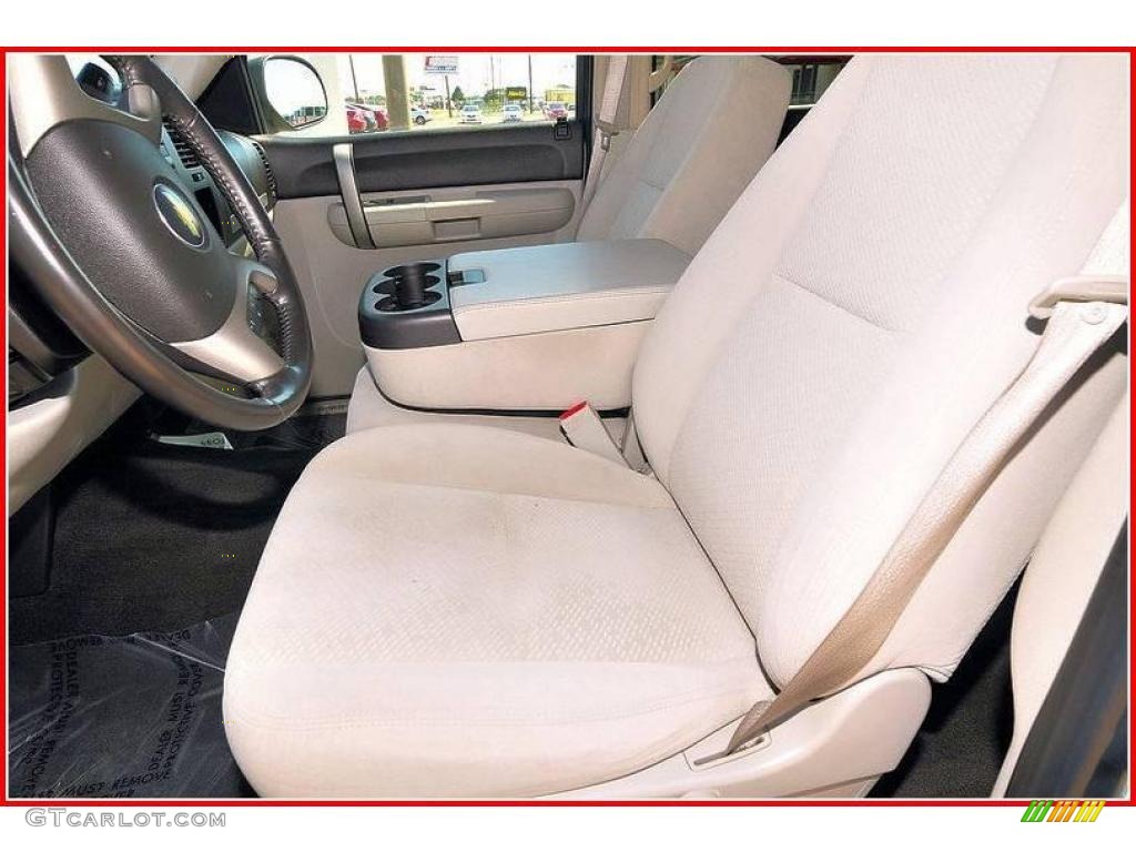 2008 Silverado 1500 LT Crew Cab - Blue Granite Metallic / Light Titanium/Ebony Accents photo #13