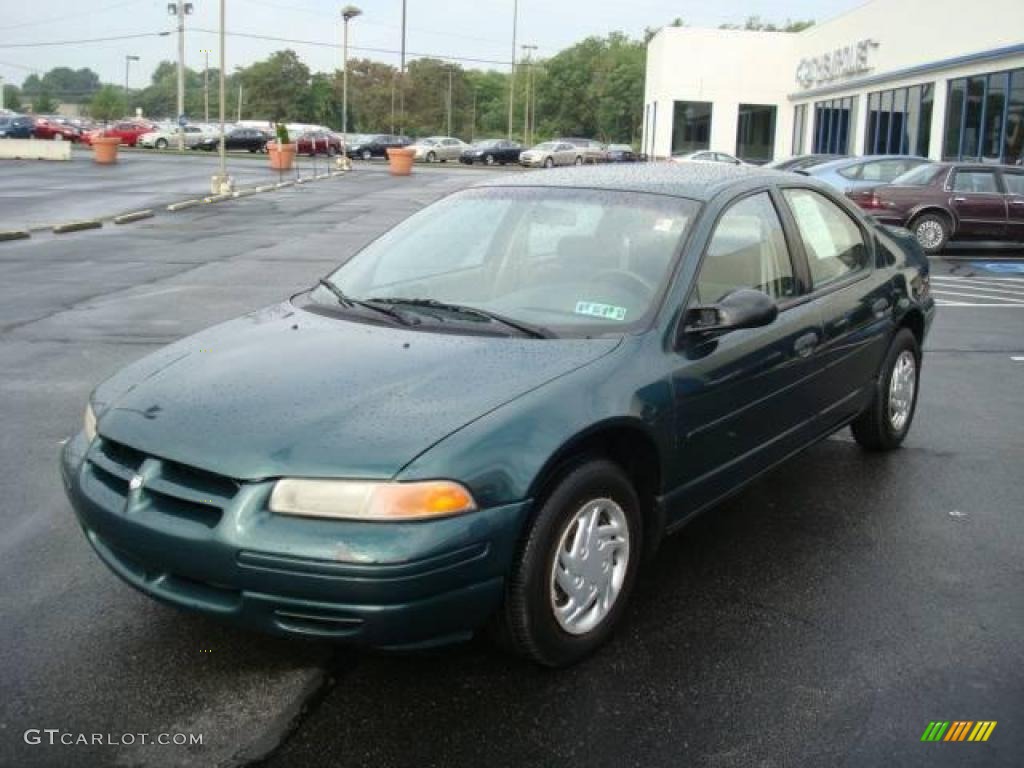 1996 Stratus  - Medium Fern Pearl / Tan photo #5