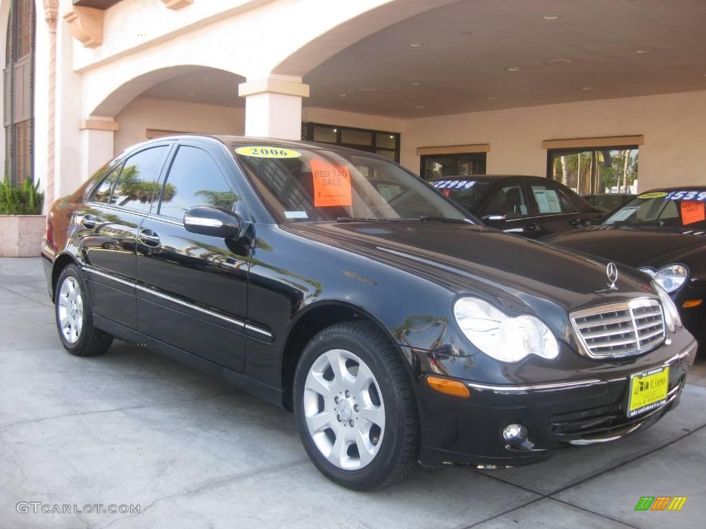 2006 C 280 Luxury - Black / Black photo #1