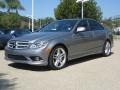 2008 Palladium Silver Metallic Mercedes-Benz C 350 Sport  photo #8