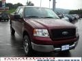 2005 Dark Toreador Red Metallic Ford F150 XLT SuperCab 4x4  photo #4