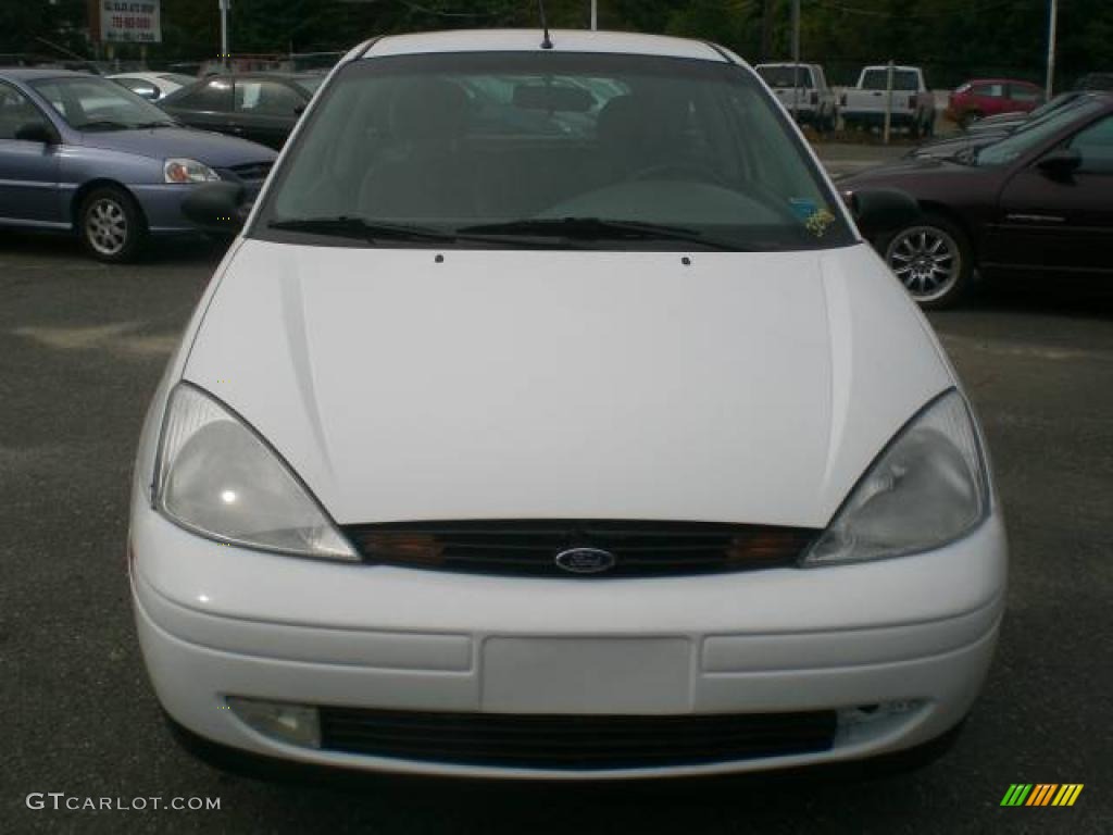 2000 Focus ZX3 Coupe - Cloud 9 White / Medium Graphite photo #1