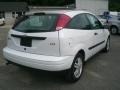 2000 Cloud 9 White Ford Focus ZX3 Coupe  photo #7