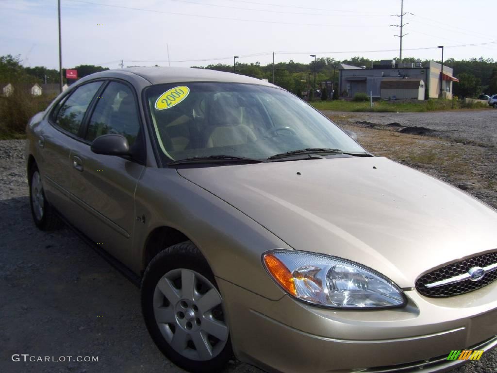 2000 Taurus LX - Harvest Gold Metallic / Medium Parchment photo #3