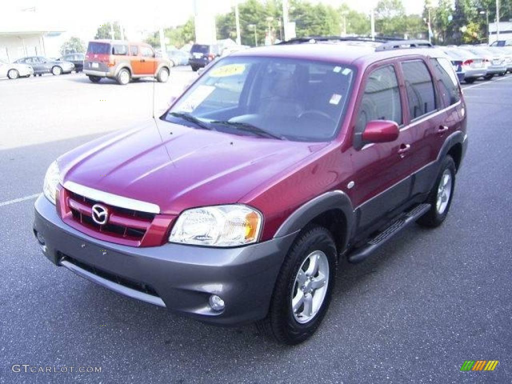 Redfire Metallic Mazda Tribute