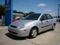 2002 CD Silver Metallic Ford Focus LX Sedan  photo #4