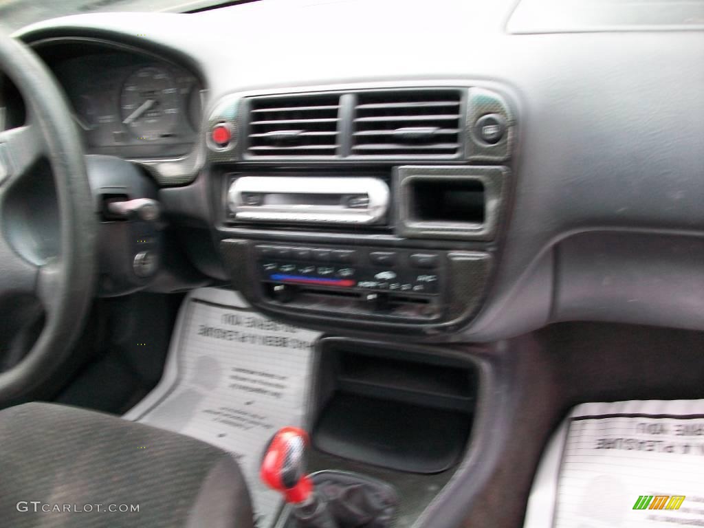 1998 Civic DX Coupe - Milano Red / Black photo #6