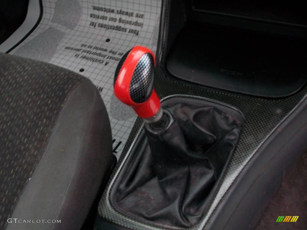 1998 Civic DX Coupe - Milano Red / Black photo #7