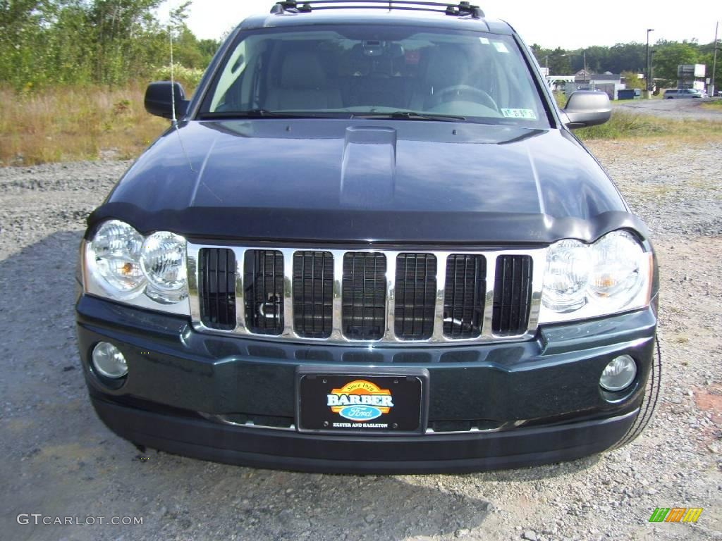 2005 Grand Cherokee Limited 4x4 - Deep Beryl Green Pearl / Medium Slate Gray photo #2