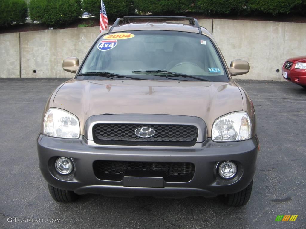 2004 Santa Fe GLS 4WD - Sandstone / Beige photo #1