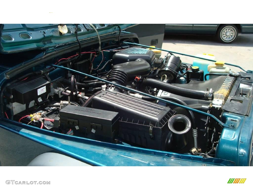 1997 Wrangler SE 4x4 - Emerald Green Pearl / Gray photo #27