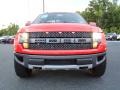 2010 Molten Orange Tri Coat Ford F150 SVT Raptor SuperCab 4x4  photo #8