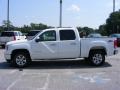 2007 Summit White GMC Sierra 1500 SLE Crew Cab  photo #5