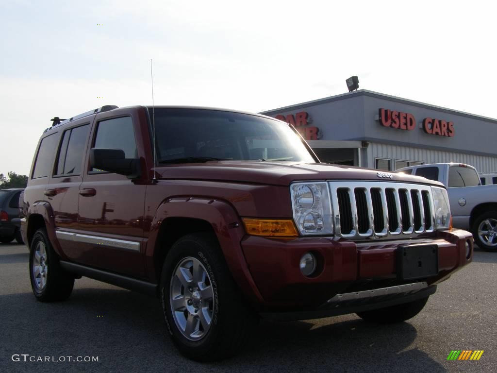 2006 Commander Limited - Inferno Red Pearl / Saddle Brown photo #1