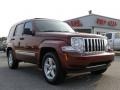 Red Rock Crystal Pearl 2008 Jeep Liberty Limited