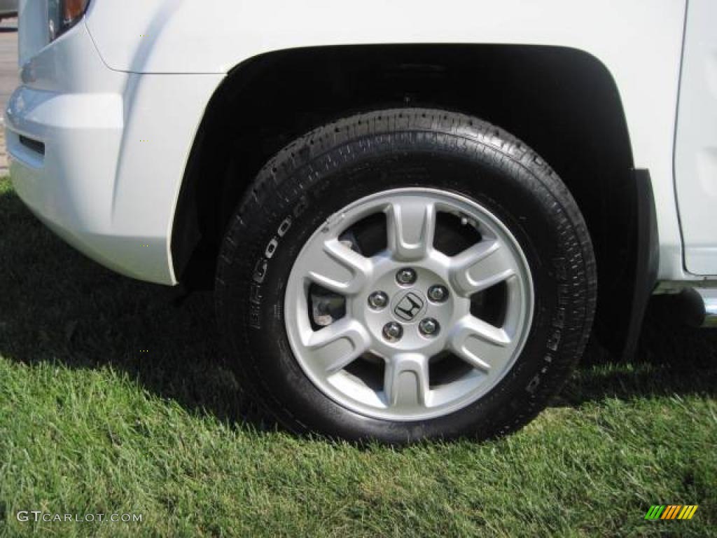 2007 Ridgeline RTL - White / Beige photo #6