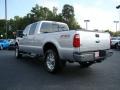 2010 Ingot Silver Metallic Ford F250 Super Duty Lariat Crew Cab 4x4  photo #30