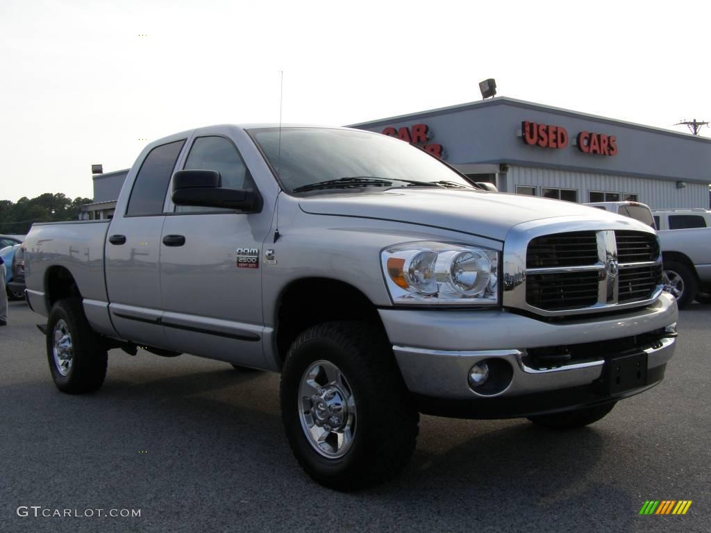 Bright Silver Metallic Dodge Ram 2500