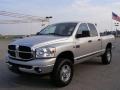 2007 Bright Silver Metallic Dodge Ram 2500 Lone Star Edition Quad Cab 4x4  photo #7