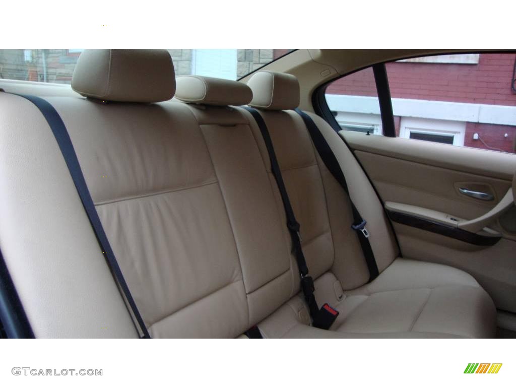 2006 3 Series 330xi Sedan - Jet Black / Beige photo #13