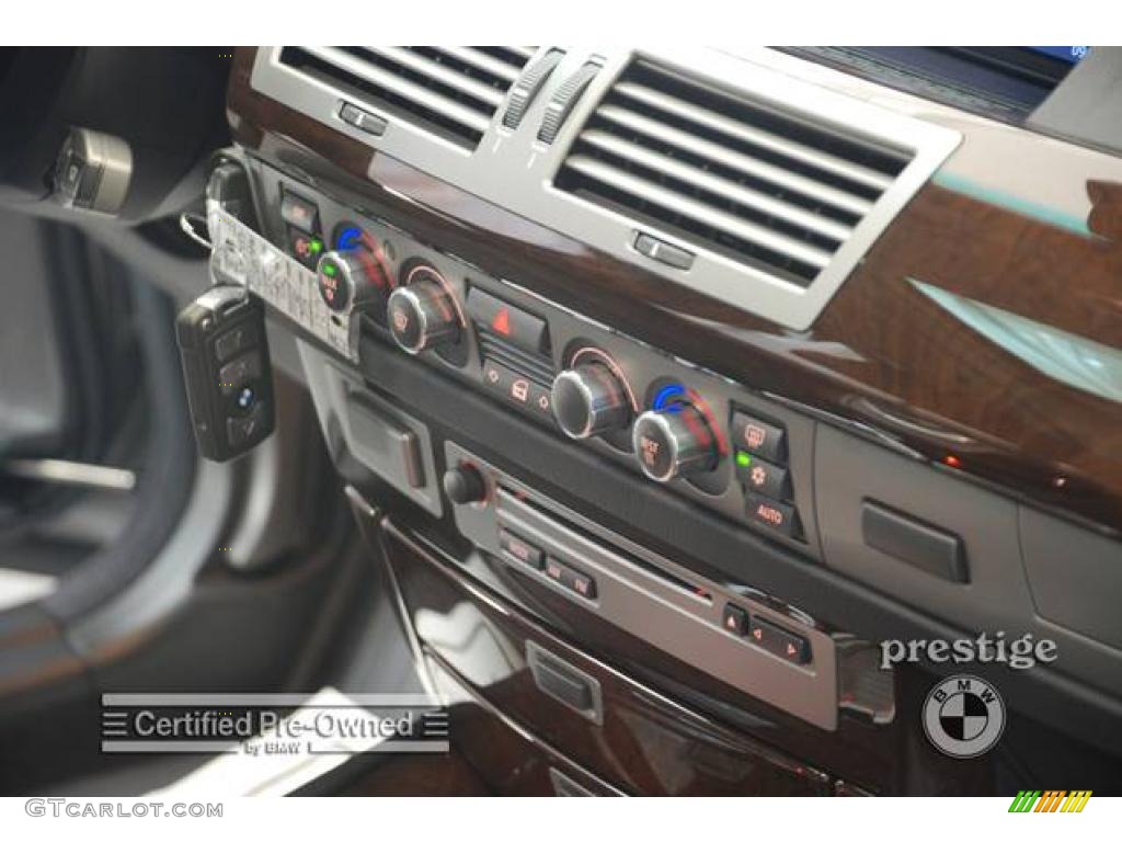 2006 7 Series 750i Sedan - Titanium Grey Metallic / Black/Black photo #9
