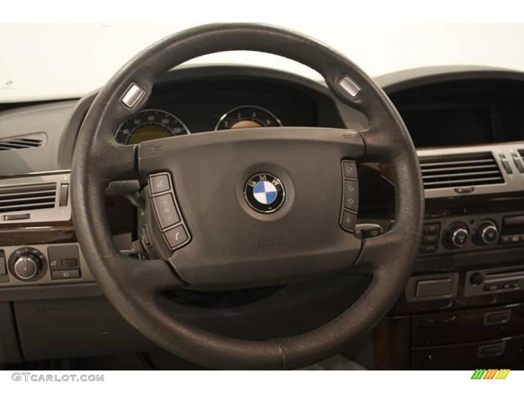 2006 7 Series 750Li Sedan - Alpine White / Basalt Grey/Flannel Grey photo #13