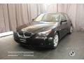 2007 Jet Black BMW 5 Series 525xi Sedan  photo #1