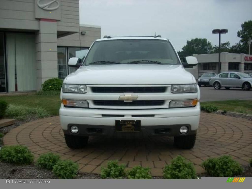 2005 Tahoe LT 4x4 - Summit White / Tan/Neutral photo #3