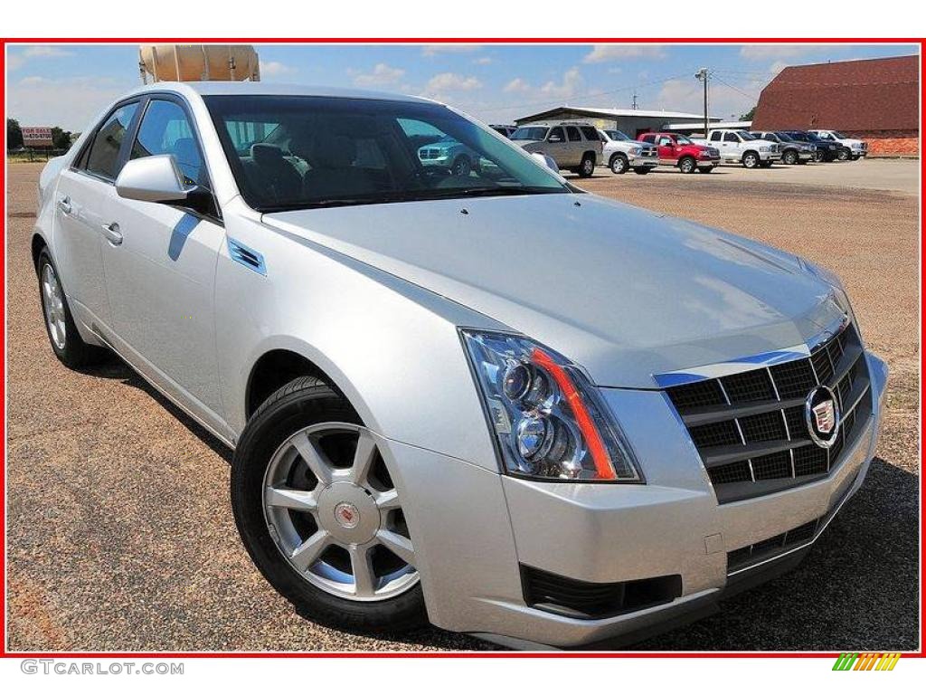 2009 CTS Sedan - Radiant Silver / Light Titanium/Ebony photo #8