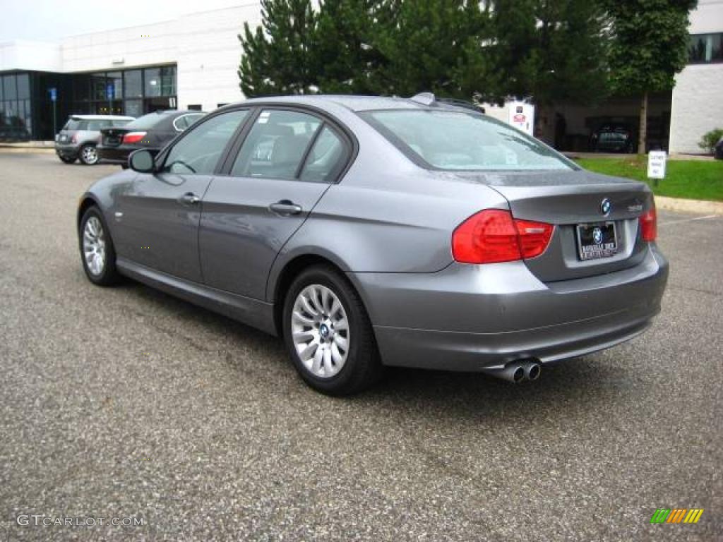 2009 3 Series 328xi Sedan - Space Grey Metallic / Grey Dakota Leather photo #3