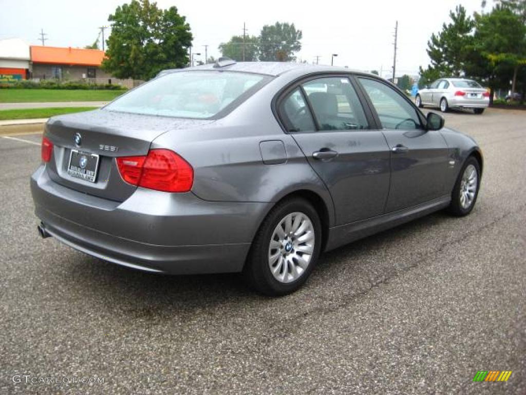 2009 3 Series 328xi Sedan - Space Grey Metallic / Grey Dakota Leather photo #5