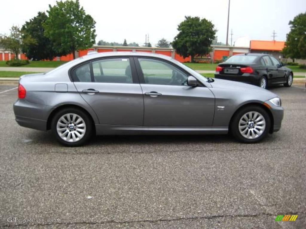 2009 3 Series 328xi Sedan - Space Grey Metallic / Grey Dakota Leather photo #6