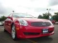 2006 Laser Red Pearl Infiniti G 35 Coupe  photo #17