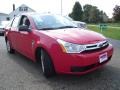 2008 Vermillion Red Ford Focus SE Sedan  photo #7