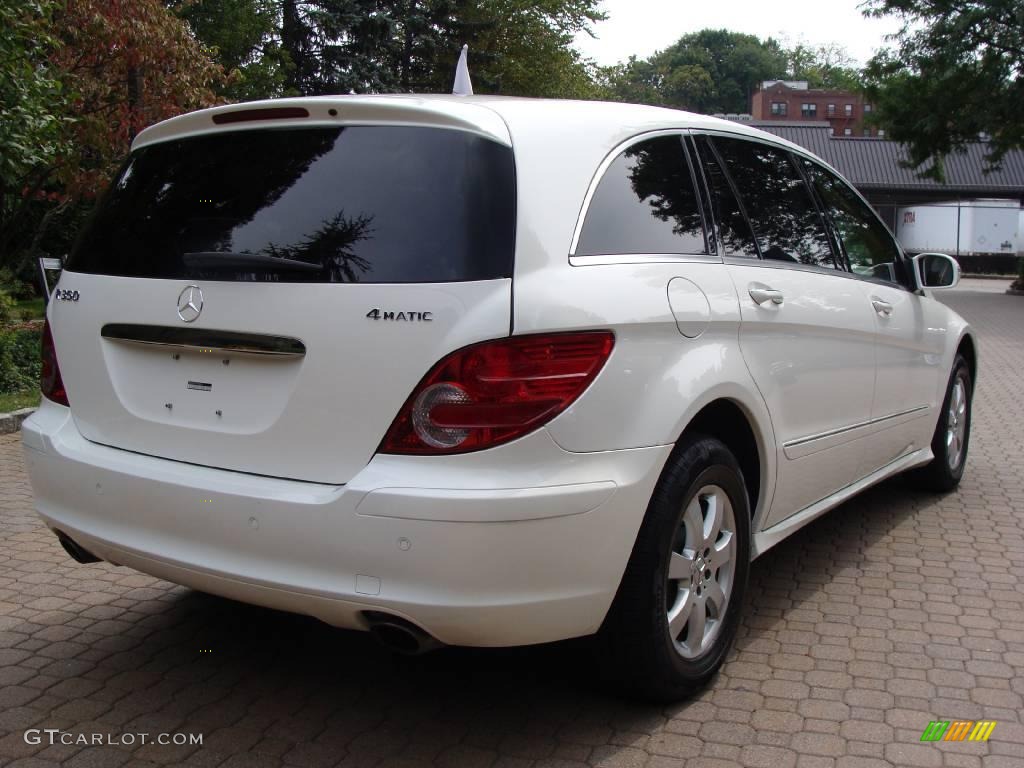 2007 R 350 4Matic - Alabaster White / Macadamia photo #5