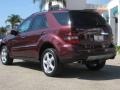 2008 Barolo Red Metallic Mercedes-Benz ML 350 4Matic  photo #5