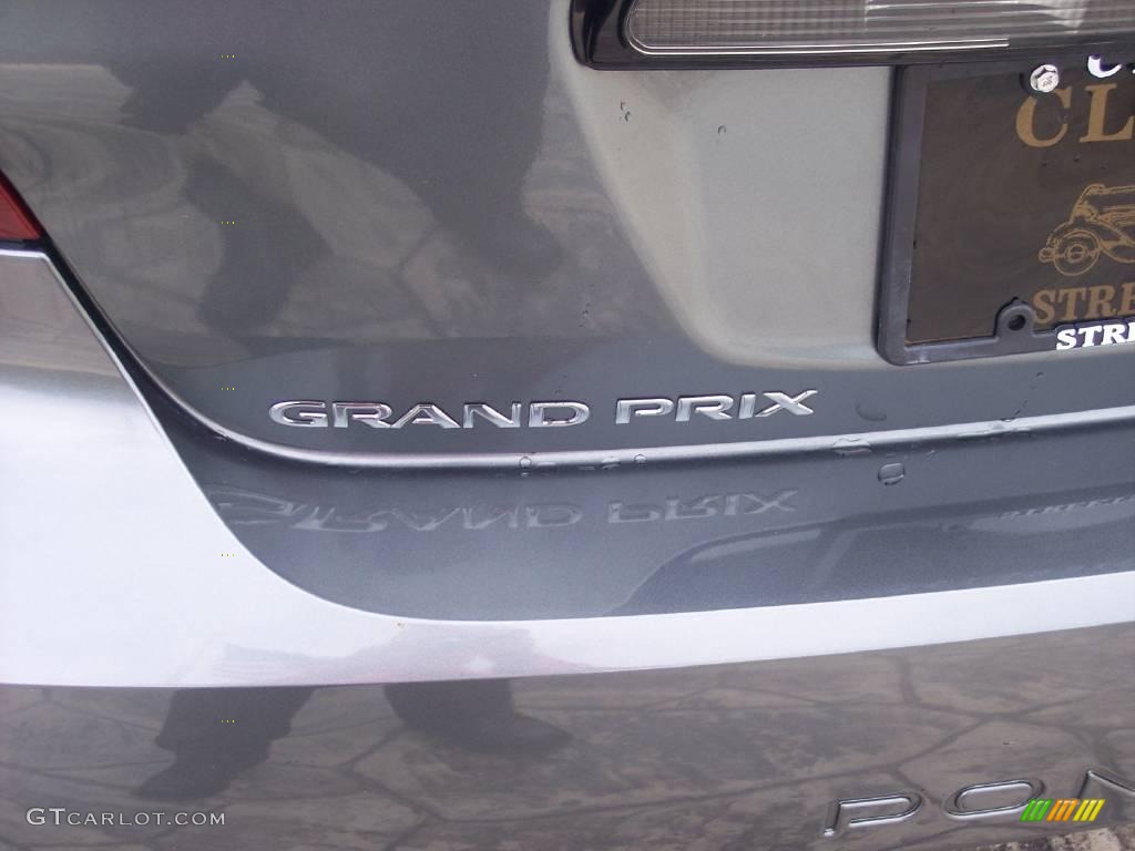 2005 Grand Prix Sedan - Graystone Metallic / Dark Pewter photo #10