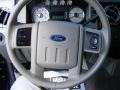 2008 Dark Blue Pearl Metallic Ford F250 Super Duty Lariat Crew Cab 4x4  photo #49