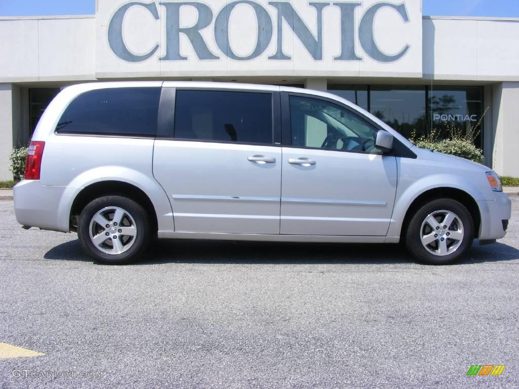 2008 Grand Caravan SXT - Bright Silver Metallic / Dark Slate/Light Shale photo #1