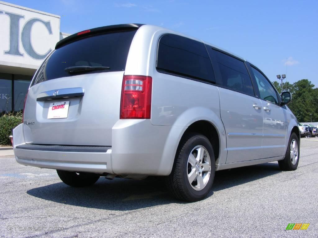 2008 Grand Caravan SXT - Bright Silver Metallic / Dark Slate/Light Shale photo #8