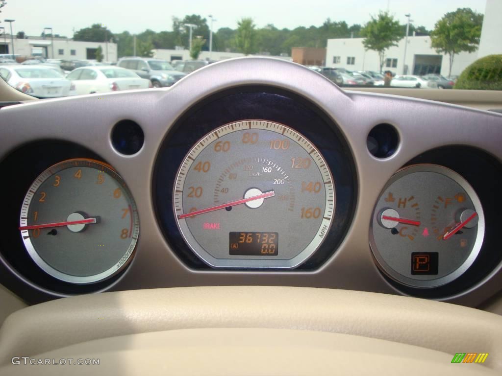 2006 Murano SL AWD - Super Black / Cafe Latte photo #36