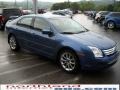 2009 Sport Blue Metallic Ford Fusion SE Blue Suede  photo #4